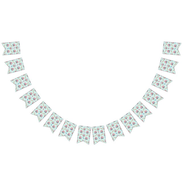 Banderines De vuelta al patrón de elefantes escolares (Todo)