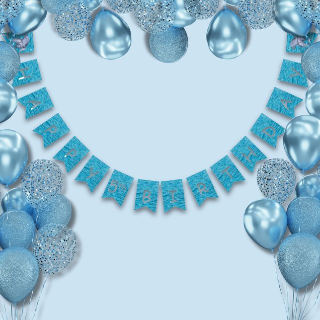 Banderines Debajo Del Mar Con La Fiesta De Cumpleaños De Los  (Subido por el creador)