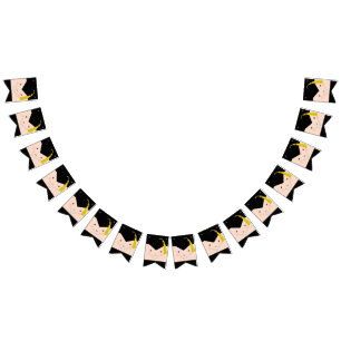 Banderines Decoración creativa de la fiesta de graduación