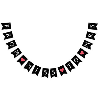 Banderines Decoración para Fiesta de Despedida de Soltera Ban