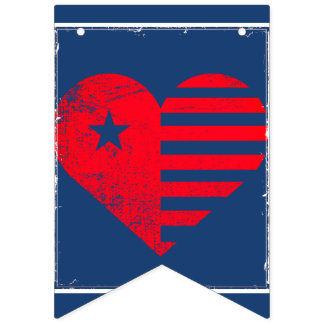 Banderines del 4 de julio al estilo americano