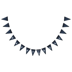 Banderines Denim Diamonds Blue Any Age Birday Party