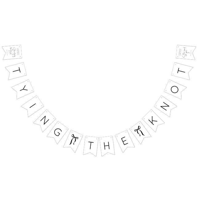 Banderines Despedida de Soltera con Letra Moderna (Todo)