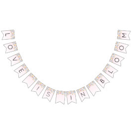 Banderines Despedida de Soltera Rosa y Elegante