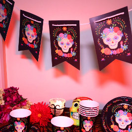 Banderines Día de la Calavera del Azúcar Muerto