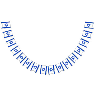 Banderines Día de la Independencia de Israel Yom Ha'atzmaut