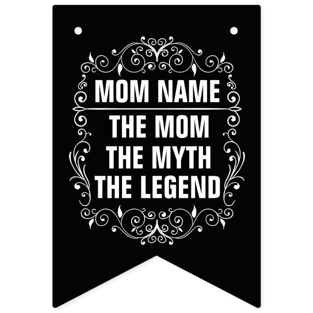 Banderines Día de la Madre personalizado (Primera bandera)