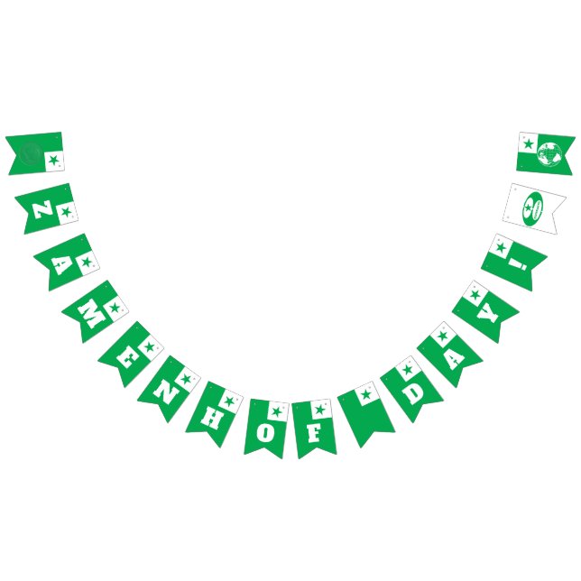 Banderines Día del esperanto/Zamenhof, (Todo)