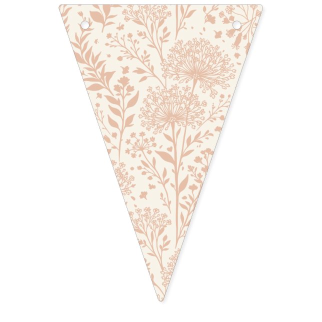 Banderines Diente de León Dulce Albaricoque Cálido - Neutral (Primera bandera)