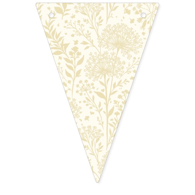 Banderines Diente de León Dulce Trigo Dorado - Neutral (Primera bandera)