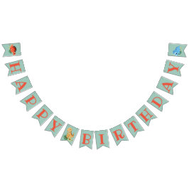 Banderines Dino Fiesta fiesta de cumpleaños de los dinosaurio