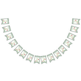 Banderines Dinosaurio acuarela 2º cumpleaños