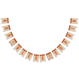 Banderines Dios ruso bendice a la comunión del bautismo Chica