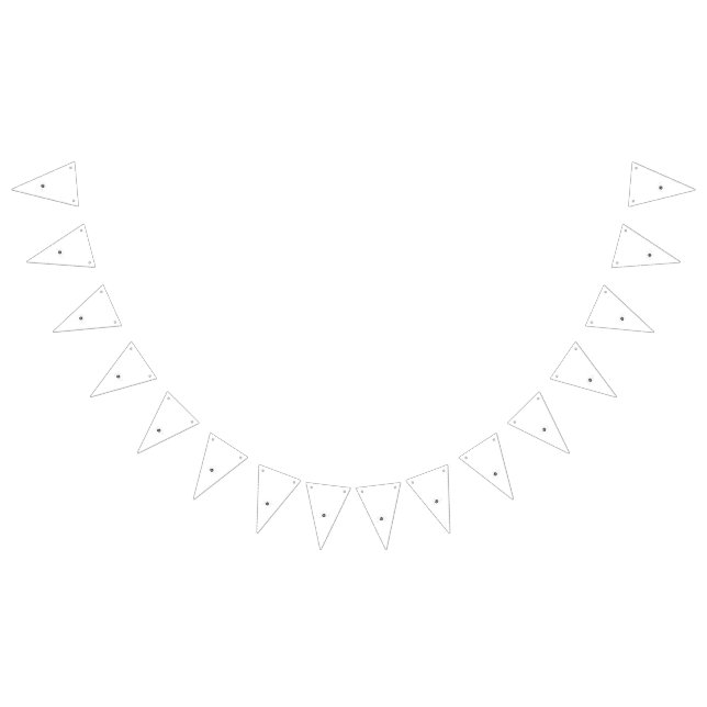 Banderines Diseño de flor ornamentado y estilizado con pétalo (Todo)