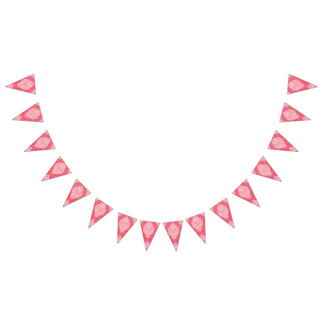 Banderines Diseño de tejido ordenado con gradiente del alfile (Todo)