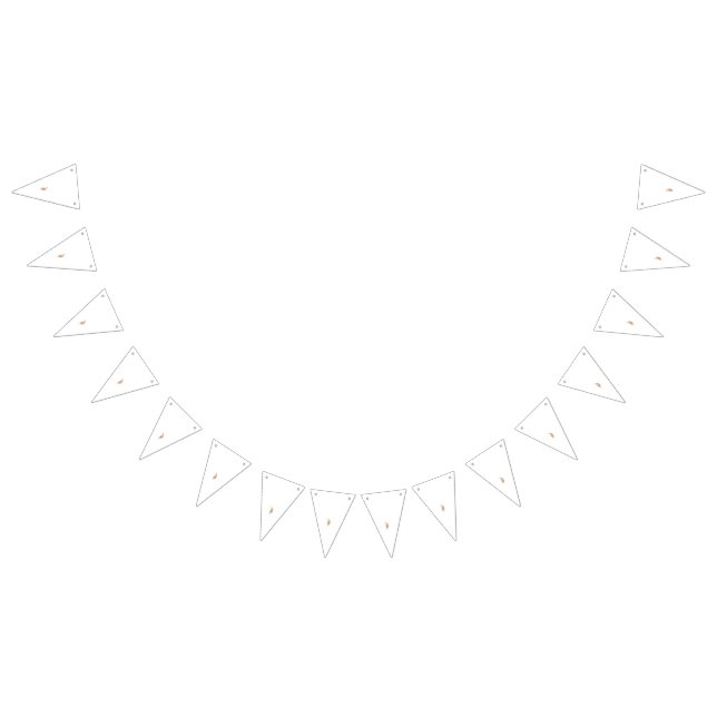 Banderines Diseño ornado de paisley con flores beige y hoja m (Todo)