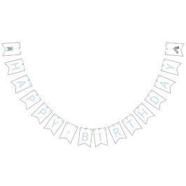 Banderines Doljanchi coreano azul feliz cumpleaños