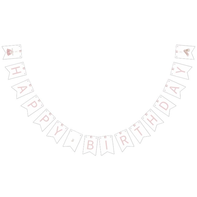 Banderines Doljanchi coreano rosado Feliz cumpleaños (Todo)