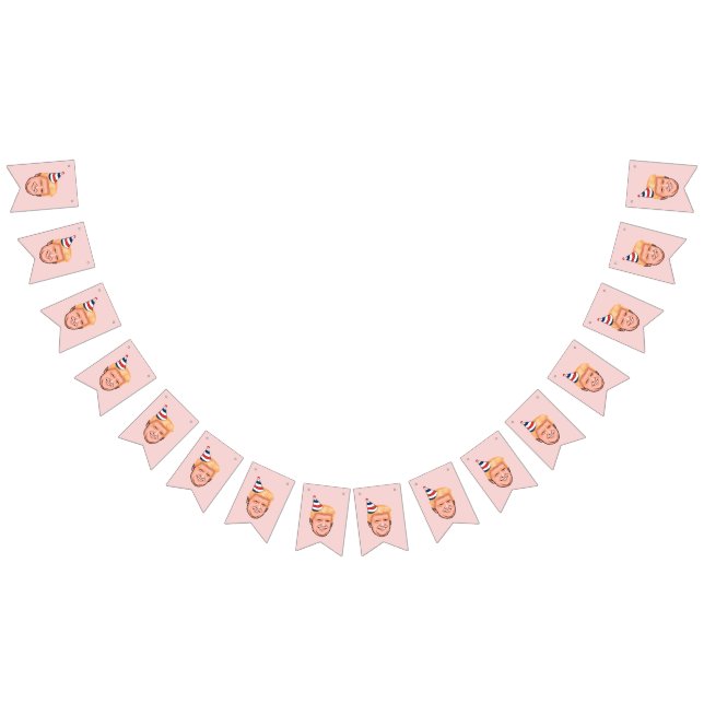 BANDERINES DONALD TRUMP CUMPLEAÑOS (Todo)