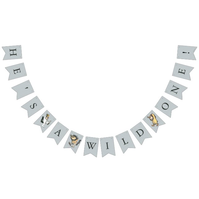 Banderines Donde las cosas salvajes son el primer cumpleaños (Todo)