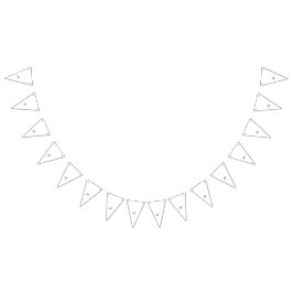 Banderines Dos hojas que muestran intrincadas palmas rojas y 