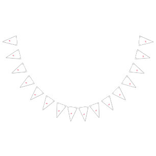 Banderines Dos hojas que muestran intrincadas palmas rojas y 