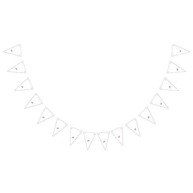 Banderines Dos hojas que muestran intrincadas palmas rojas y  (Todo)