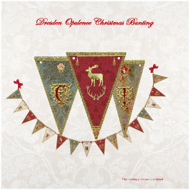 Banderines Dresden Opulencia Navidad