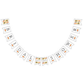 Banderines Ducha de novia naranja amarillo lindo boda floral