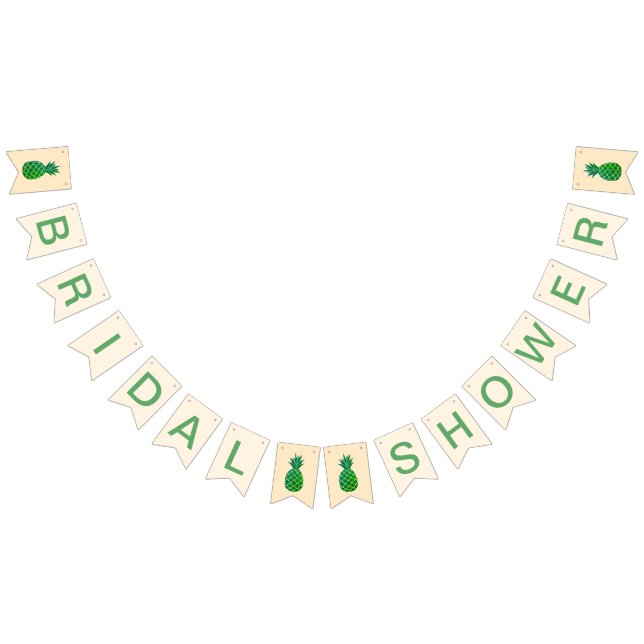 Banderines Ducha de Novia Tropical Aloha (Todo)