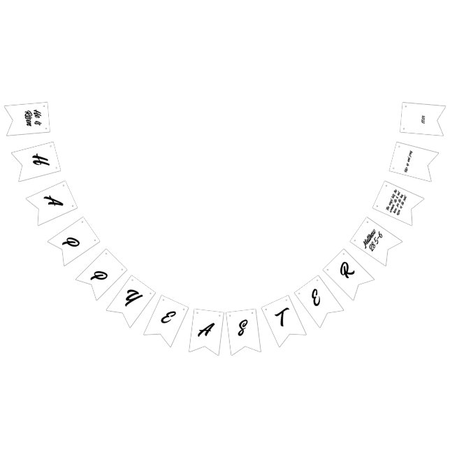 Banderines Easter banner (Todo)