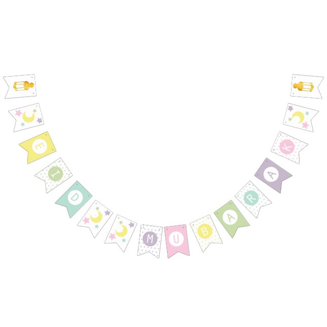 BANDERINES EID MUBARAK COLORIDO (Todo)