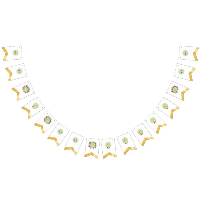 BANDERINES EID MUBARAK FLORAL (Todo)