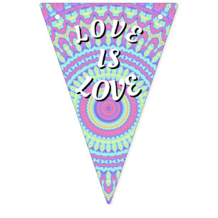 Banderines El Amor Es Orgullo Pride