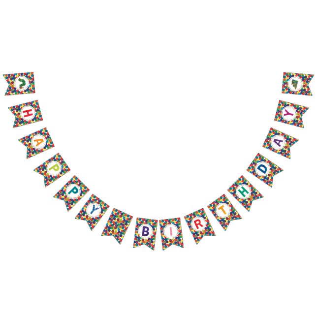 Banderines El cumpleaños de la oruga, muy hambrienta (Todo)