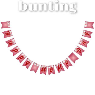 Banderines El Día de la Madre de Mamá Floral Bouquet