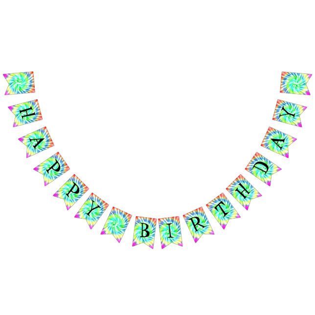 Banderines El empavesado del diseño del teñido anudado del (Todo)