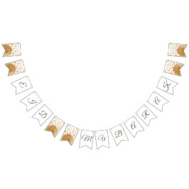 Banderines el mejor eid feliz elegante de oro elegante