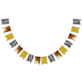 Banderines El salvaje un lindo Safari Primer tema del Fiesta