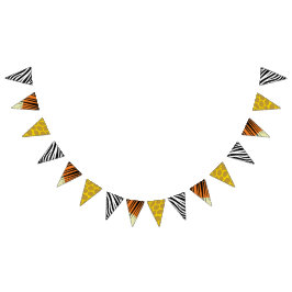 Banderines El salvaje un lindo Safari Primer tema del Fiesta