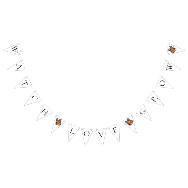 Banderines Elegante Despedida de Soltera de Mariposa (Todo)