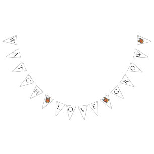 Banderines Elegante Ducha de Novia de Mariposa