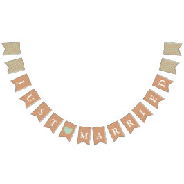 Banderines Elegante Minimalista recién casado