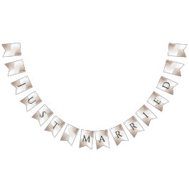 Banderines Elegante moderno recién casado