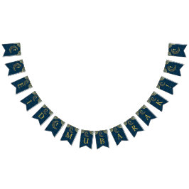 Banderines Elegante Oro Arte Islámico Eid Mubarak Eid