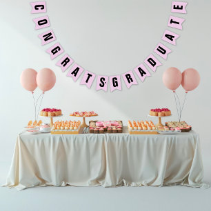 Banderines Elegante Personalizado de Graduado