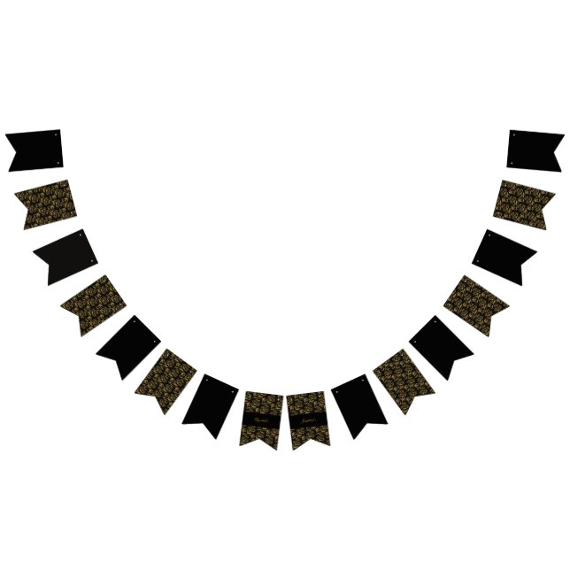 Banderines Elegante Soiree de cumpleaños doble (Todo)