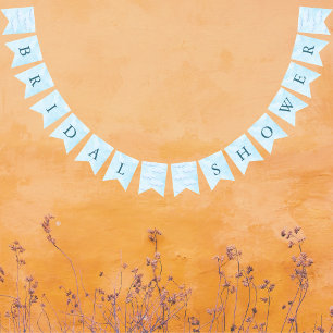 Banderines Ella Está en la Nube 9 Dreamy Sky Blue Bridal Show