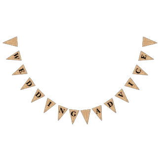 Banderines Empavesado "consejo del yute de la arpillera de la