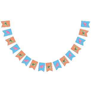 Banderines Empavesado del fiesta del caballo de Baby Shower